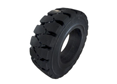 15x4.5-8 Solid Forklift Tires 301 Deep Groove Block Pattern 6.50 Rim